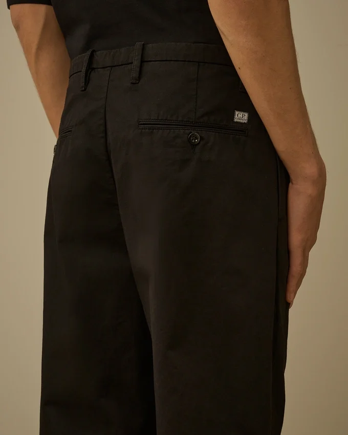 Pamuklu Gabardin Bol Kesim Pantolon