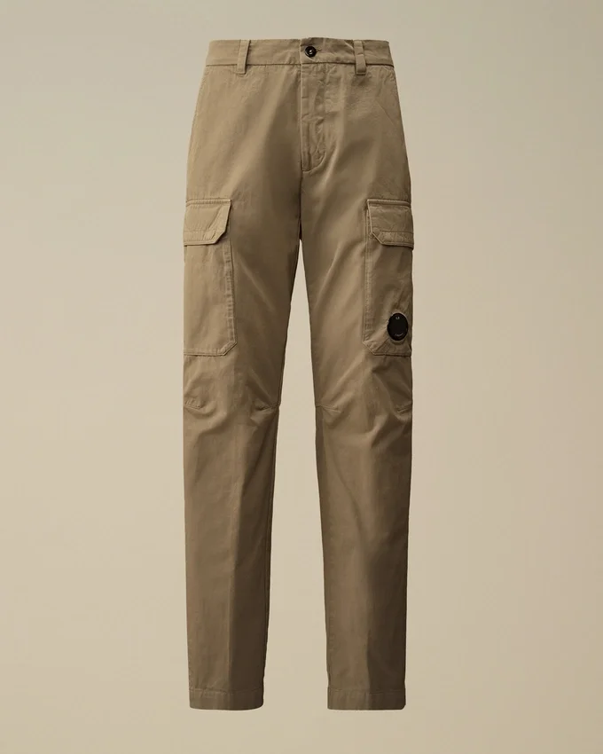 Pamuklu Gabardin Gevşek Kargo Pantolon