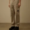 Pamuklu Gabardin Gevşek Kargo Pantolon