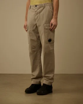 Pamuklu Gabardin Gevşek Kargo Pantolon