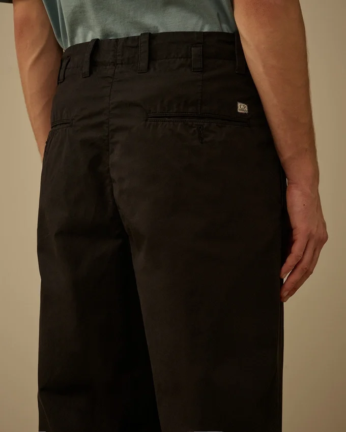 Pamuklu Gabardin Gevşek Pense Pantolon