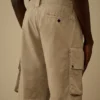 Pamuklu Gabardin Lens Kargo Şort