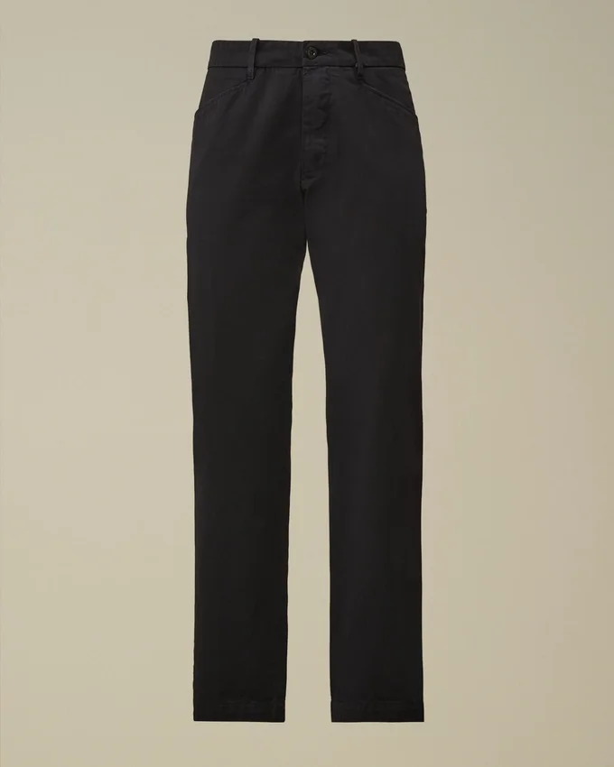 Pamuklu Gabardin Normal Kesim Chino Pantolon
