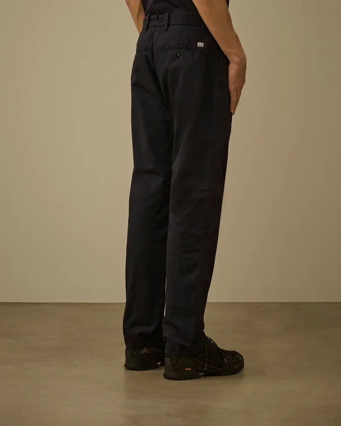 Pamuklu Gabardin Normal Kesim Chino Pantolon