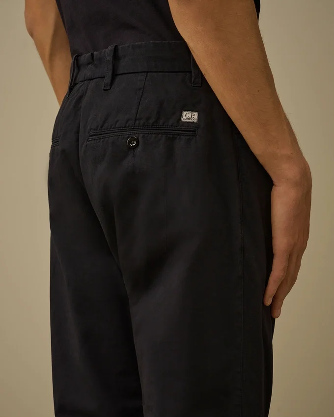 Pamuklu Gabardin Normal Kesim Chino Pantolon