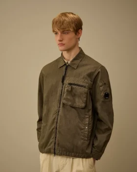 Panama-R Fermuarlı Lens Overshirt