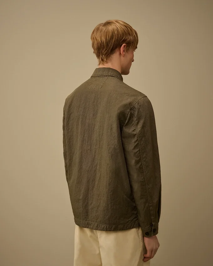 Panama-R Fermuarlı Lens Overshirt
