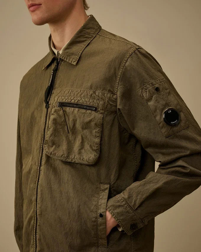 Panama-R Fermuarlı Lens Overshirt