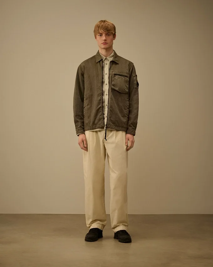 Panama-R Fermuarlı Lens Overshirt