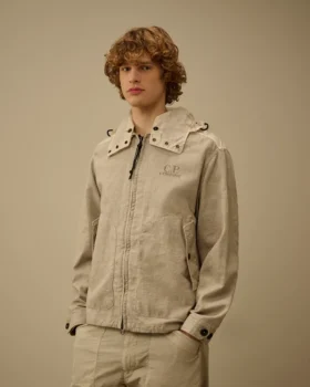 Rafia-R Karışımlı Goggle Jacket