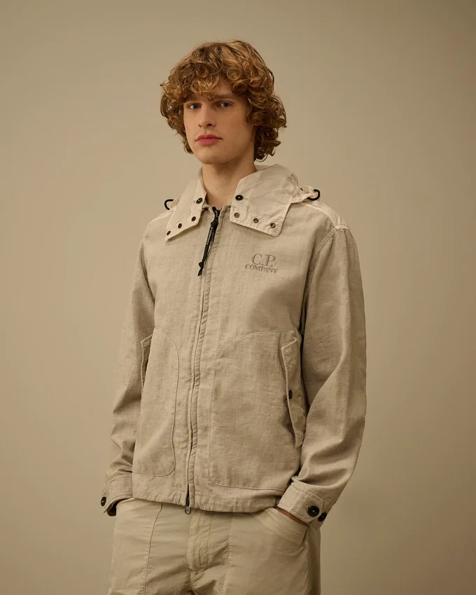Rafia-R Karışımlı Goggle Jacket