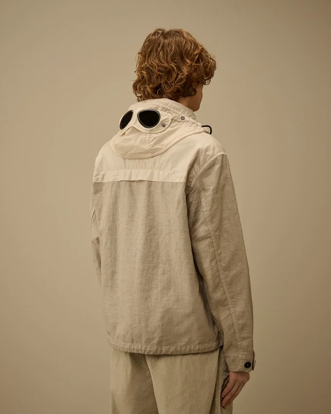 Rafia-R Karışımlı Goggle Jacket