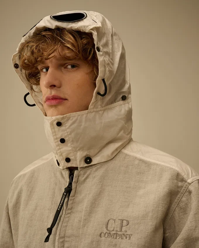 Rafia-R Karışımlı Goggle Jacket