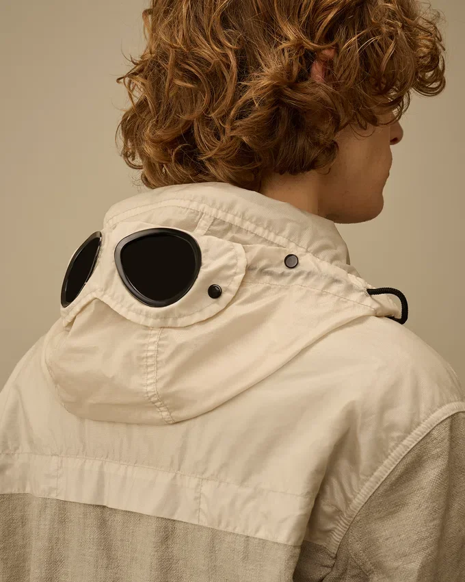 Rafia-R Karışımlı Goggle Jacket