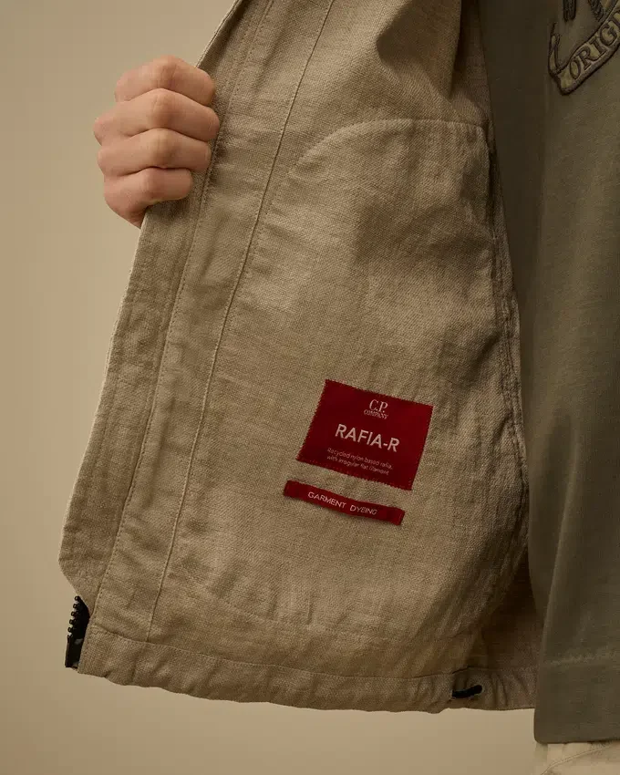 Rafia-R Karışımlı Goggle Jacket