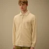 Taranmış Jersey 10/2 Geniş Kesim Fermuarlı Sweatshirt