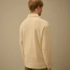Taranmış Jersey 10/2 Geniş Kesim Fermuarlı Sweatshirt