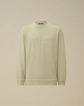 Taranmış Jersey 10/2 Geniş Kesim Yalak Yaka Sweatshirt