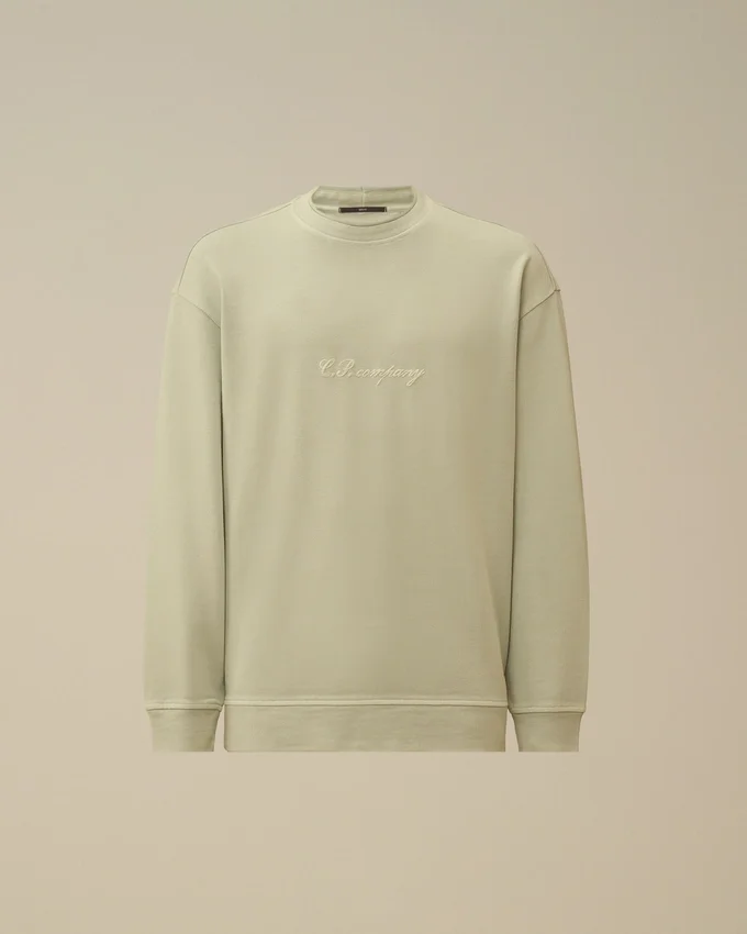 Taranmış Jersey 10/2 Geniş Kesim Yalak Yaka Sweatshirt