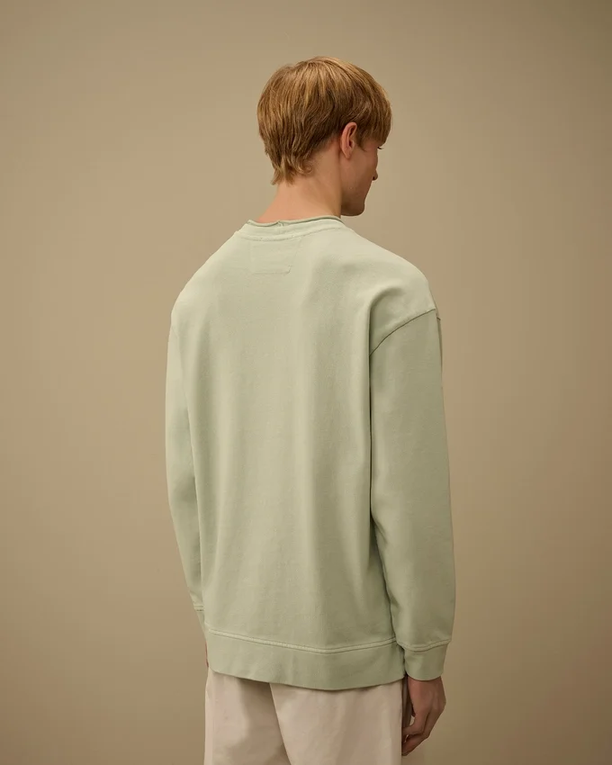 Taranmış Jersey 10/2 Geniş Kesim Yalak Yaka Sweatshirt