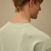 Taranmış Jersey 10/2 Geniş Kesim Yalak Yaka Sweatshirt