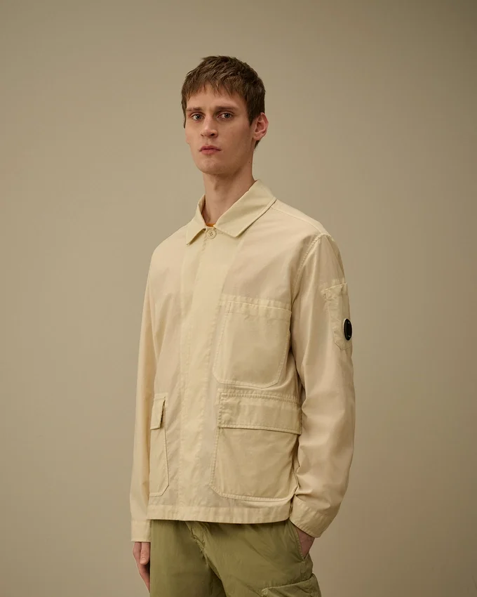Taylon P Düğmeli Lens Overshirt