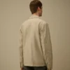 Taylon P Göğüs Cepli Lens Düğmeli Overshirt