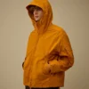 Twill Kapüşonlu Lens Ceket