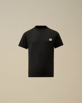 U16 30/1 Pamuklu Jersey Kısa Kollu Logo Yama Gömlek