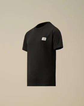 U16 30/1 Pamuklu Jersey Kısa Kollu Logo Yama Gömlek