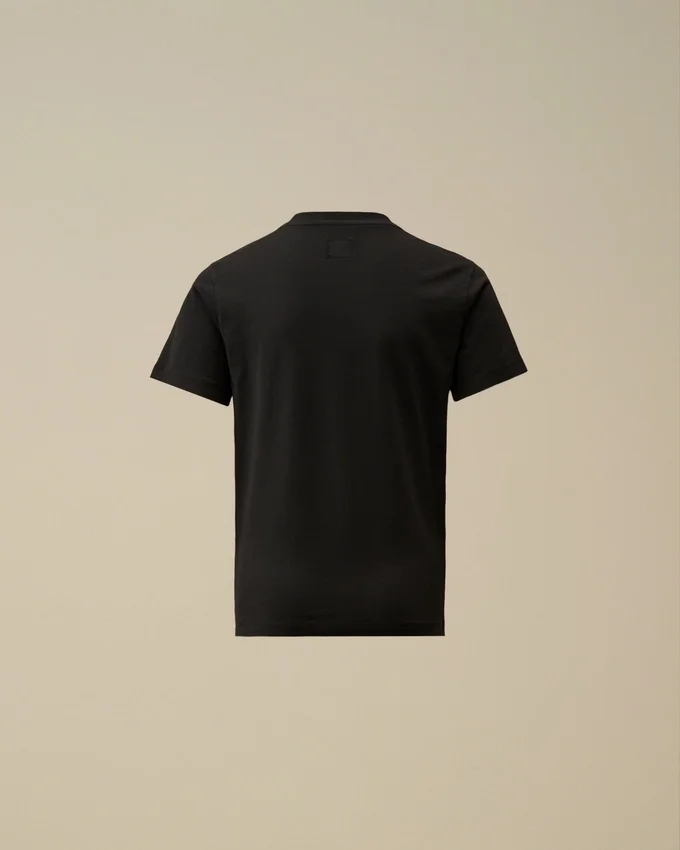 U16 30/1 Pamuklu Jersey Kısa Kollu Logo Yama Gömlek