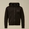 U16 Diagonal Fleece Fermuarlı Goggle Sweatshirt