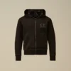 U16 Diagonal Fleece Fermuarlı Goggle Sweatshirt