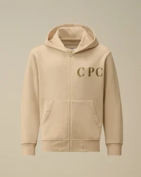 U16 Diagonal Polar Fermuarlı Kapüşonlu Sweatshirt