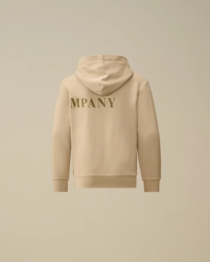 U16 Diagonal Polar Fermuarlı Kapüşonlu Sweatshirt