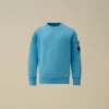 U16 Diyagonal Polar Bisiklet Yaka Lensli Sweatshirt