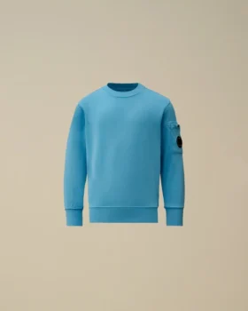 U16 Diyagonal Polar Bisiklet Yaka Lensli Sweatshirt