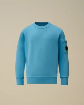 U16 Diyagonal Polar Bisiklet Yaka Lensli Sweatshirt