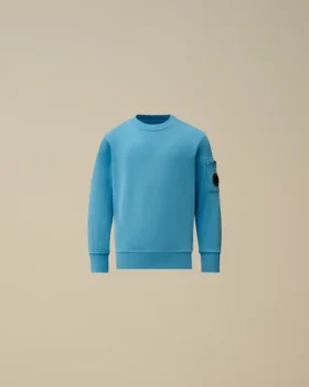 U16 Diyagonal Polar Bisiklet Yaka Lensli Sweatshirt