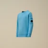 U16 Diyagonal Polar Bisiklet Yaka Lensli Sweatshirt