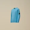 U16 Diyagonal Polar Bisiklet Yaka Lensli Sweatshirt