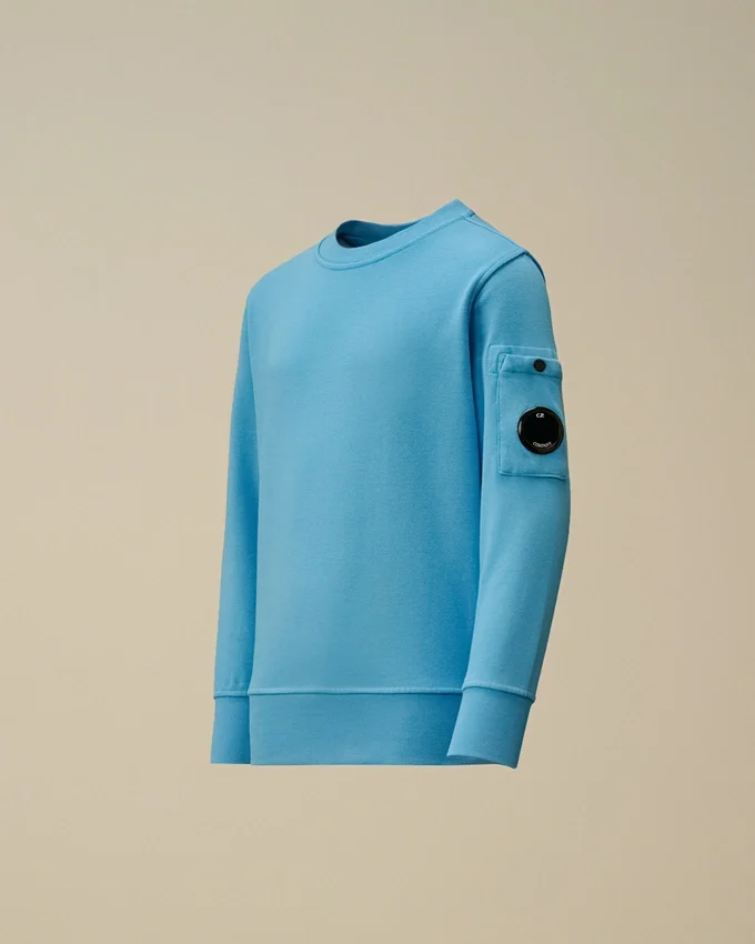 U16 Diyagonal Polar Bisiklet Yaka Lensli Sweatshirt