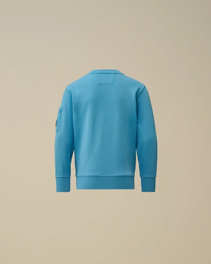 U16 Diyagonal Polar Bisiklet Yaka Lensli Sweatshirt