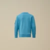U16 Diyagonal Polar Bisiklet Yaka Lensli Sweatshirt