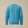 U16 Diyagonal Polar Bisiklet Yaka Lensli Sweatshirt