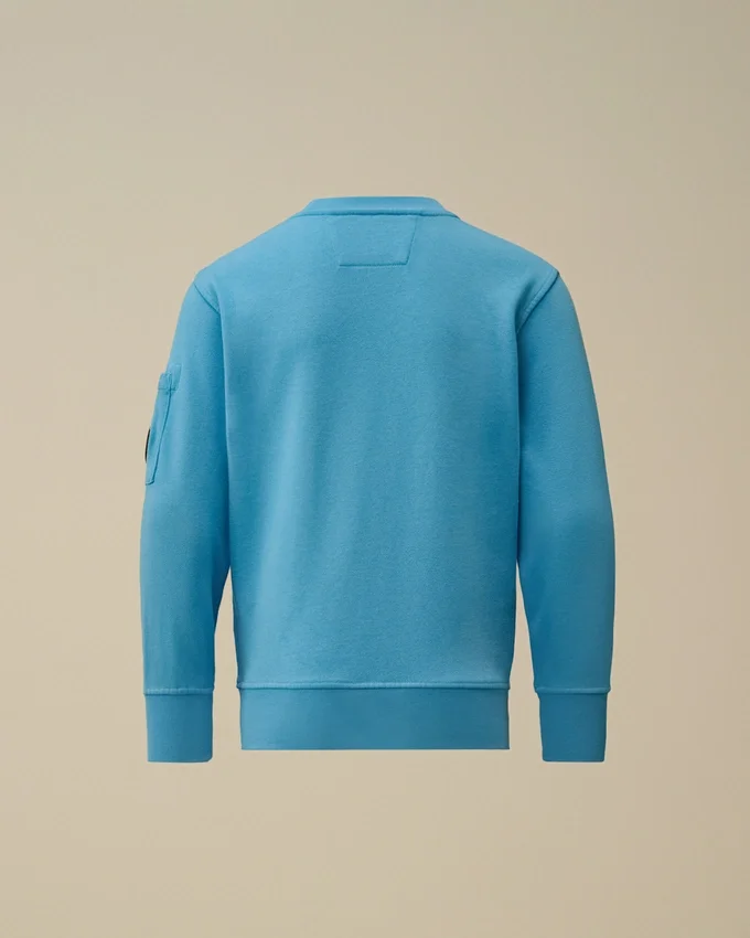 U16 Diyagonal Polar Bisiklet Yaka Lensli Sweatshirt