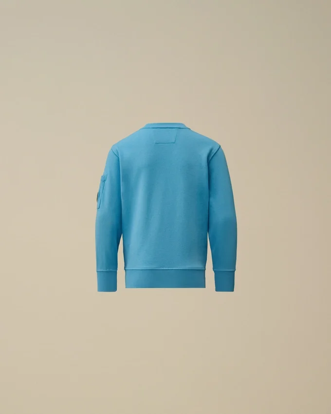 U16 Diyagonal Polar Bisiklet Yaka Lensli Sweatshirt