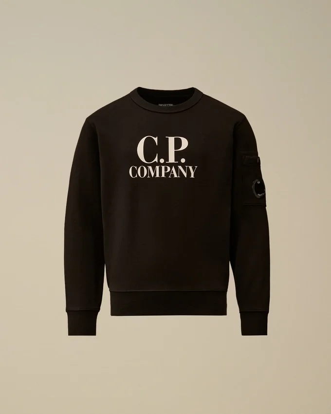 U16 Diyagonal Polar Bisiklet Yaka Logolu Sweatshirt