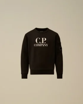 U16 Diyagonal Polar Bisiklet Yaka Logolu Sweatshirt