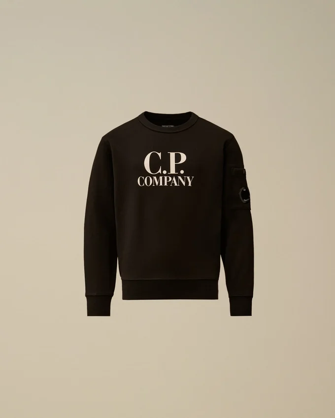 U16 Diyagonal Polar Bisiklet Yaka Logolu Sweatshirt